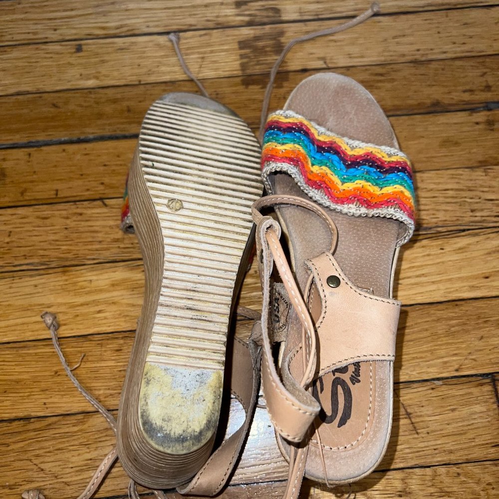Sbicca Multicolored Platform Heels - image 4